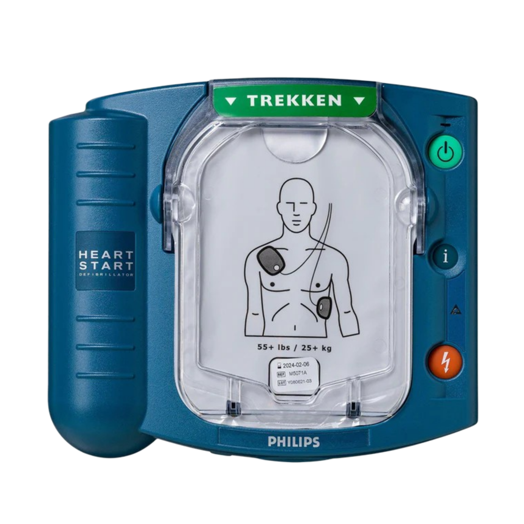 Philips Heartstart HS1 AED + Draagtas