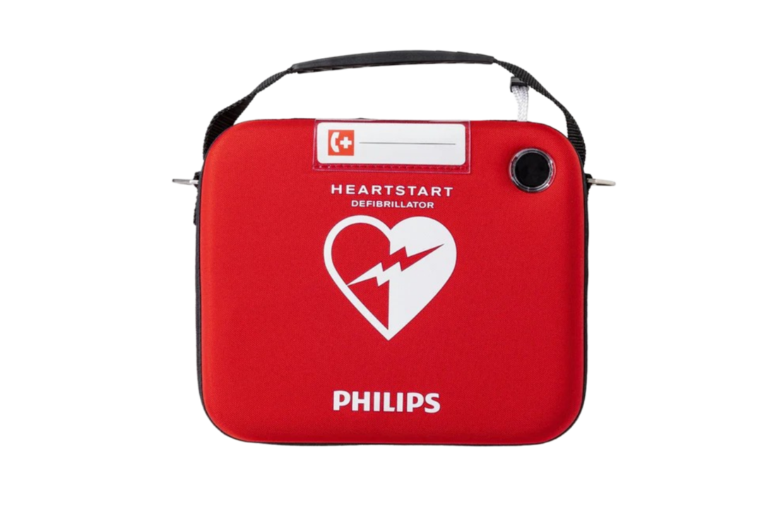 Philips Heartstart HS1 AED + Draagtas