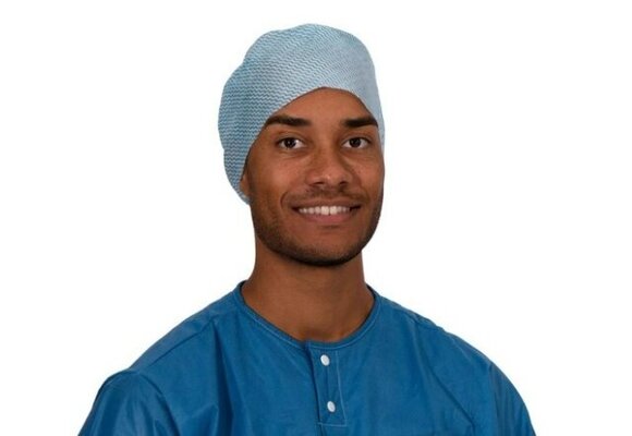 Evercare haarkapje kolumbus viscose violet (100 stuks)