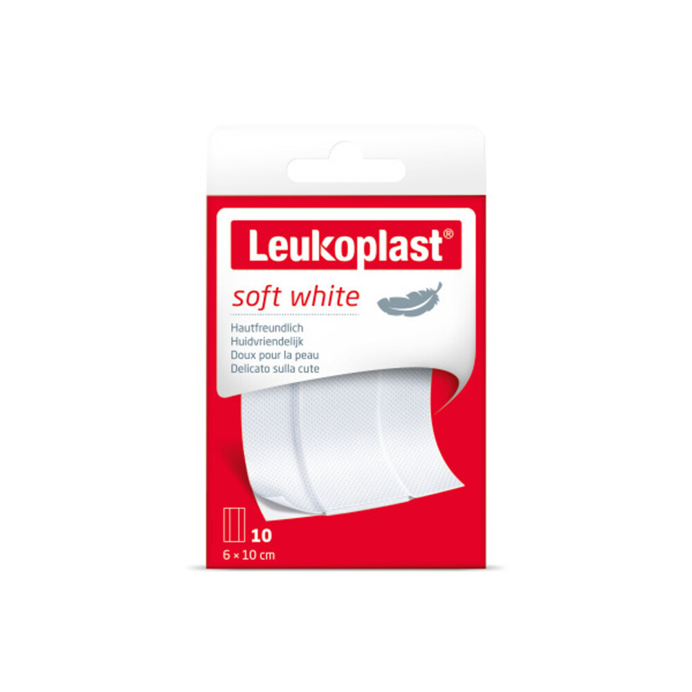 Leukoplast Soft White - 6 x 10 cm  (10 strips)
