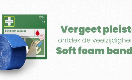 Vergeet pleisters: ontdek de veelzijdigheid van soft foam bandage