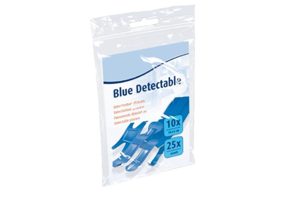 Pleisterset Detectable  35 stuks (PE) - Assorti XL - HACCP