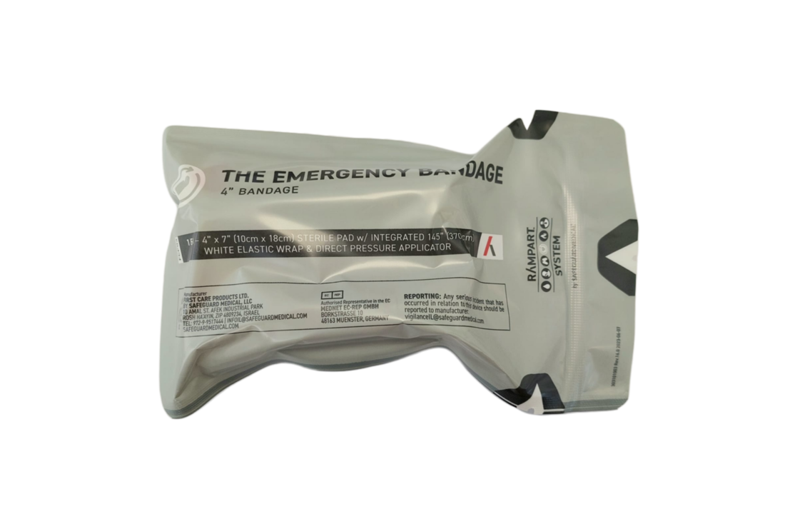 Emergency bandage steriel