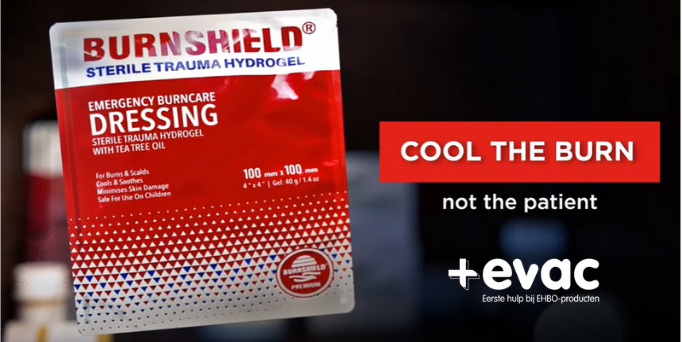 Burnshield kompres (diverse maten)