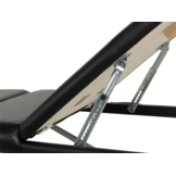 Opklapbare Massagebank - 3-Delig - Zwart