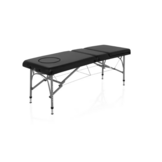 Opklapbare Massagebank - 3-Delig - Zwart