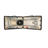 Opklapbare Massagebank - 3-Delig - Zwart