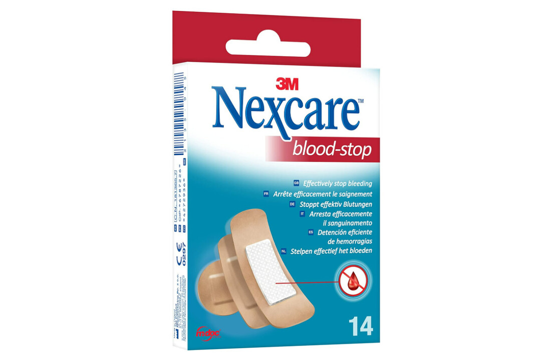 3M Nexcare Blood-Stop pleisters (assorti 14 stuks)