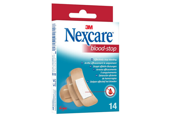 3M Nexcare Blood-Stop pleisters (assorti 14 stuks)