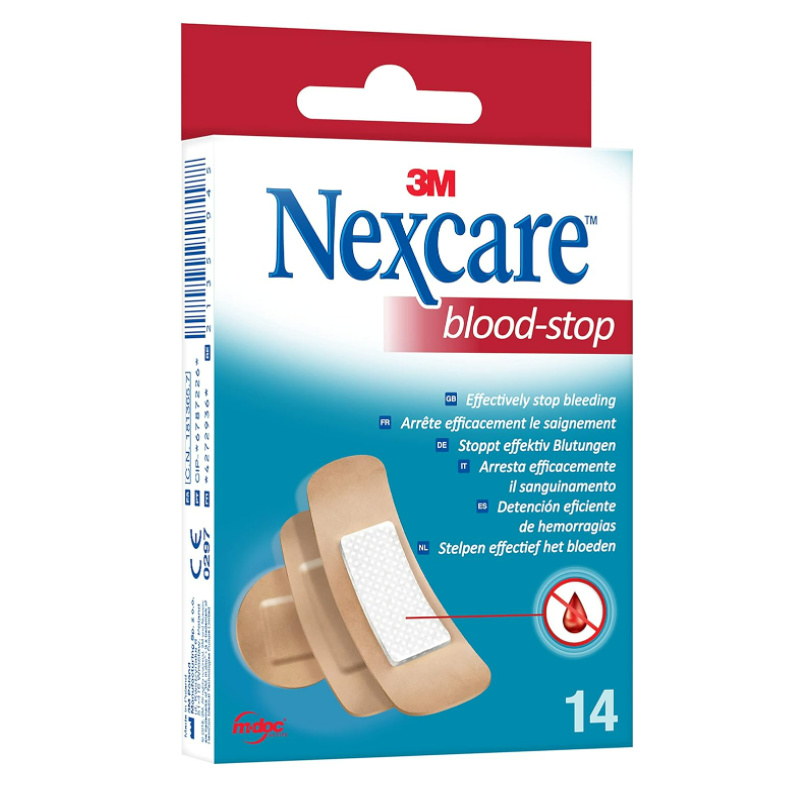 3M Nexcare Blood-Stop pleisters (assorti 14 stuks)