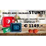 Philips Heartstart FRX AED + Draagtas