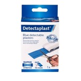 Detectaplast Elastisches blaues Textilpflaster, auf Rolle, 6 cm x 1 m