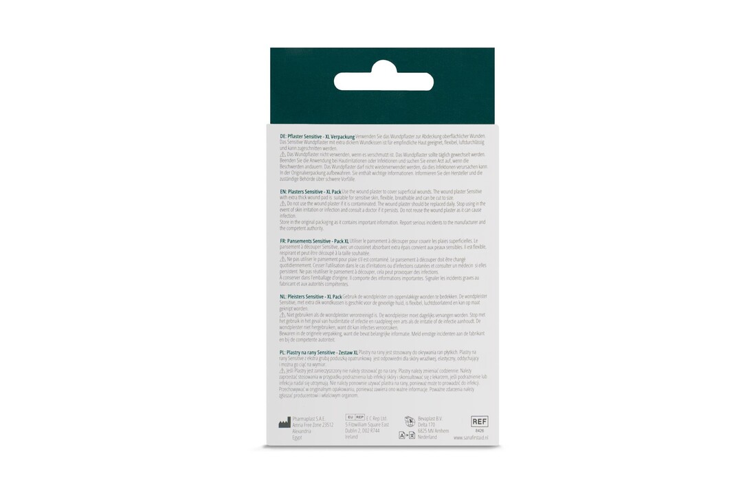 Sana First Aid Wondpleister Sensitive 10 x 6 cm (20 strips)