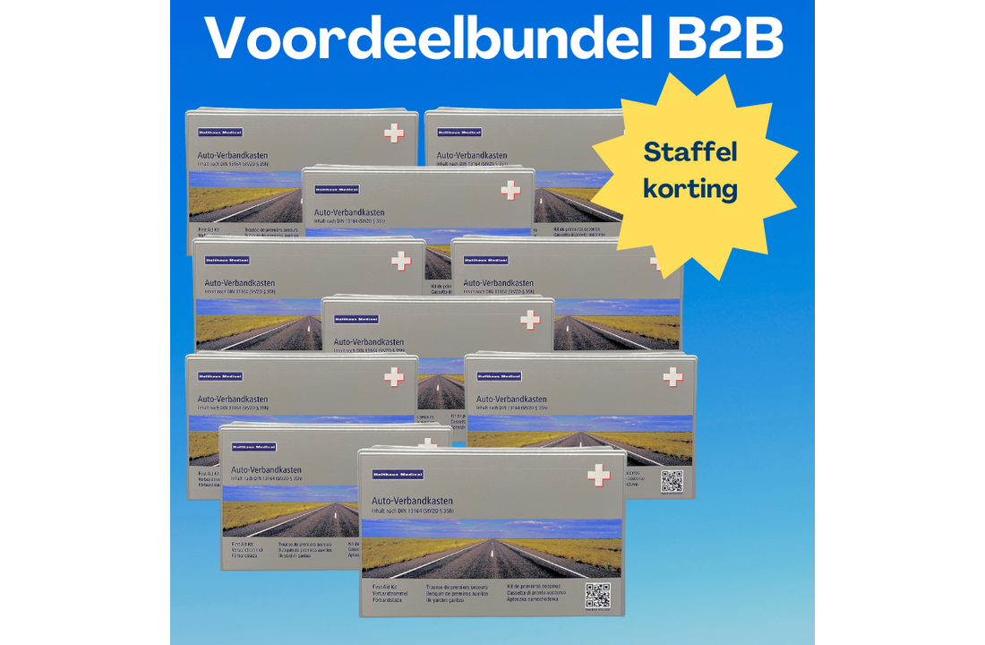 Holthaus zakelijke autoverbandtrommel (DIN 13164)  - Bundel