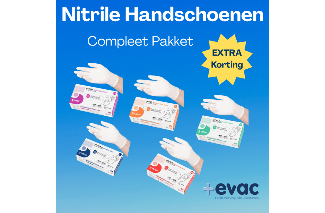 Nitrilhandschuh Selefa weißes Pulver frei (200 Stück) - Copy