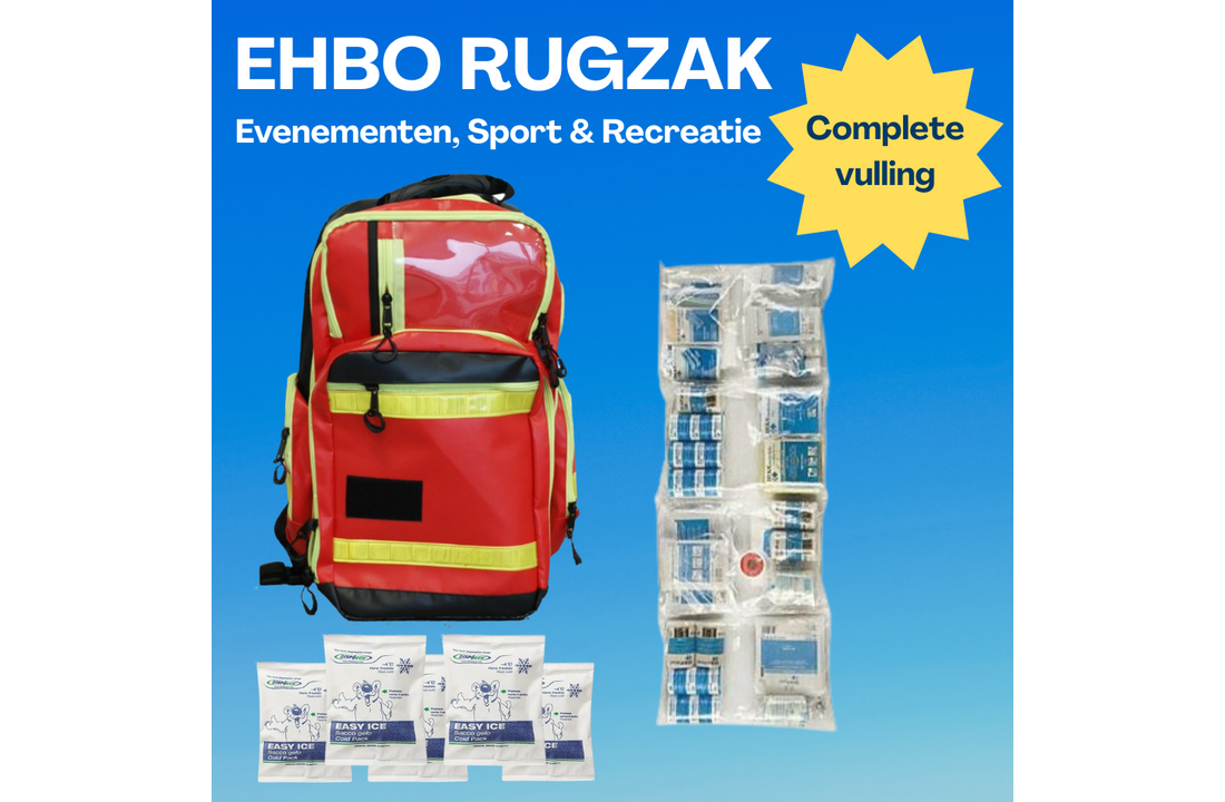 EHBO Rugzak – Sport & Evenementen