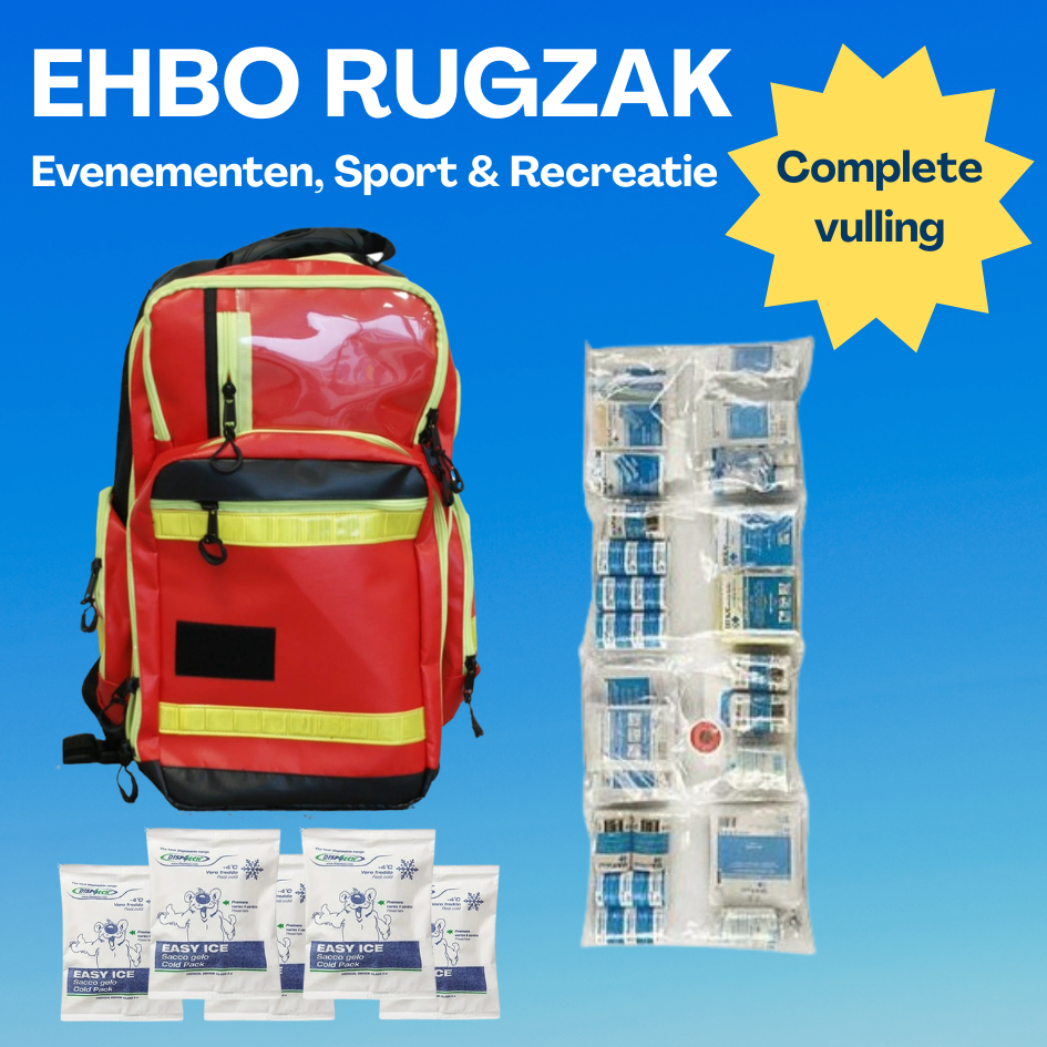EHBO Rugzak – Sport & Evenementen