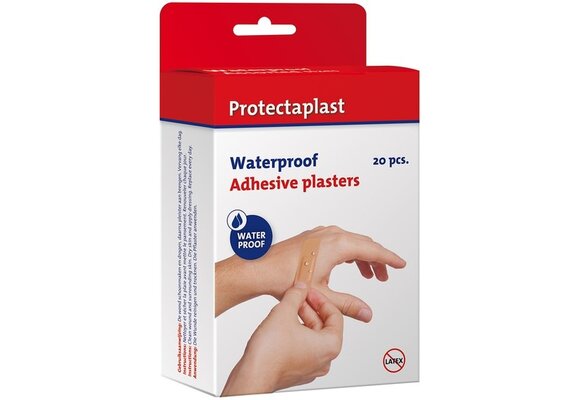 Protectaplast Waterproof assorti 4 maten (20 stuks)