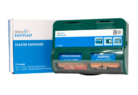 HEKA Easyplast dispenser  (incl vulling)