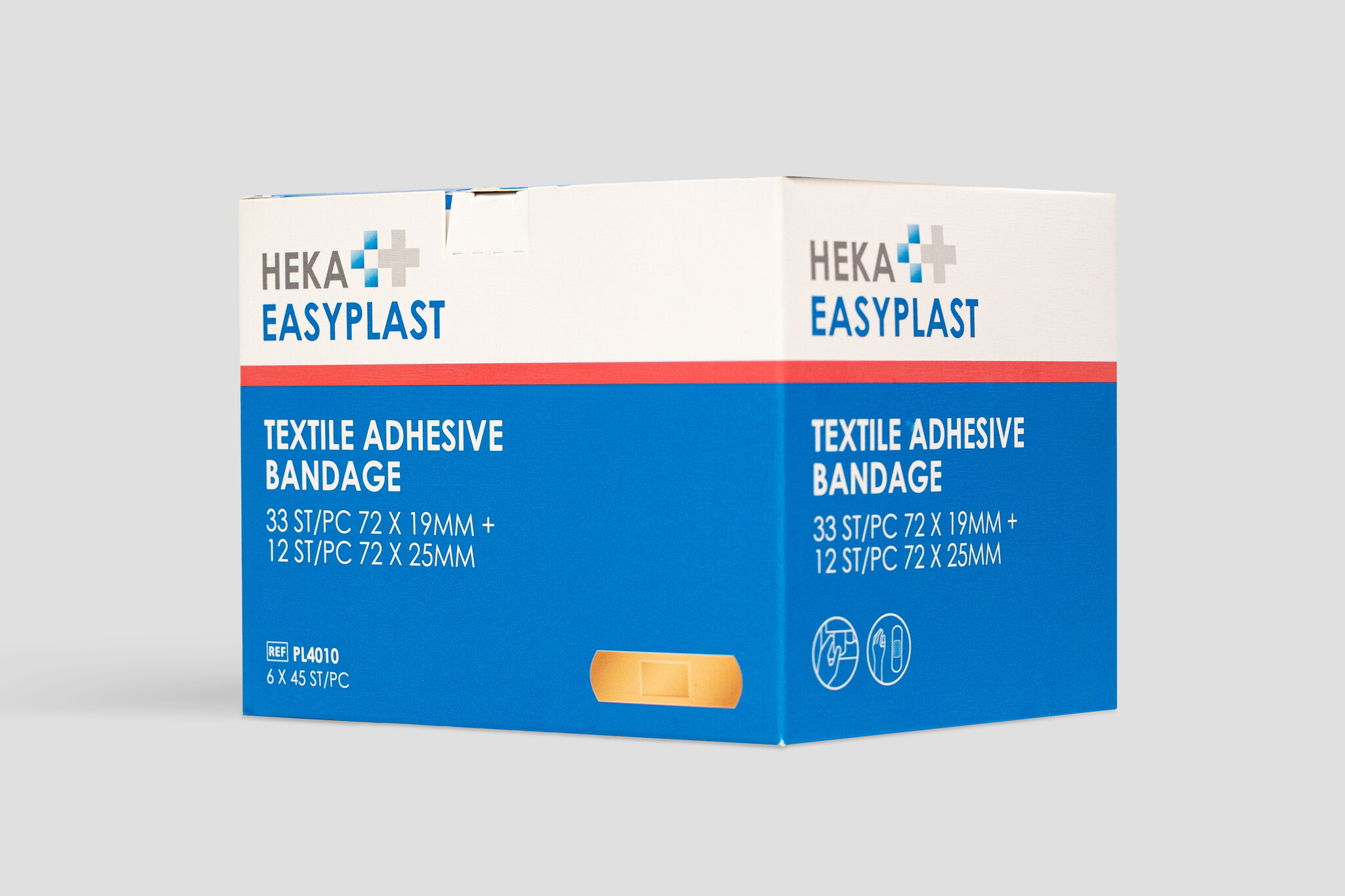 HEKA Easyplast navulling textiel (6x45 stuks)