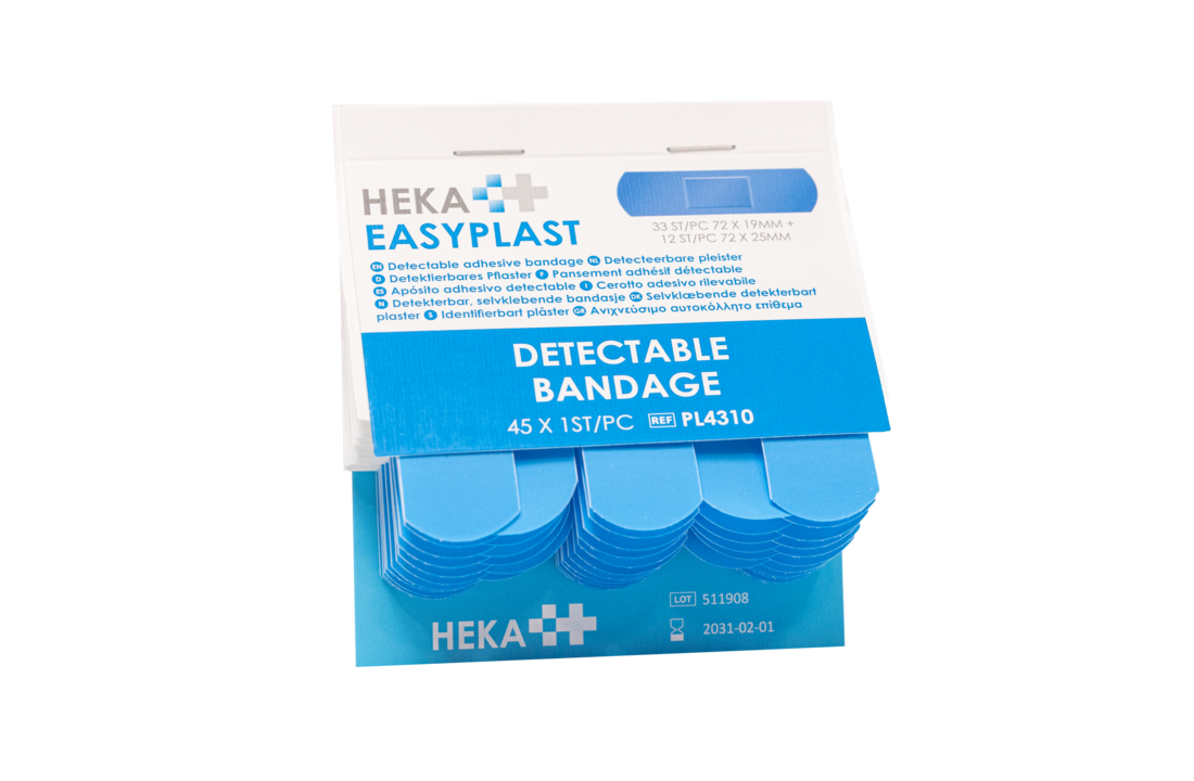 HEKA Easyplast navulling detectable (6x45 stuks)