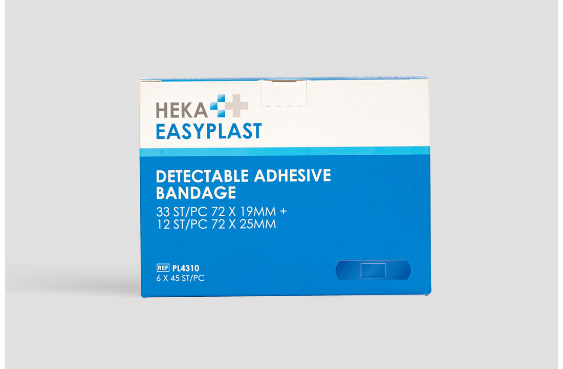 HEKA Easyplast navulling detectable (6x45 stuks)