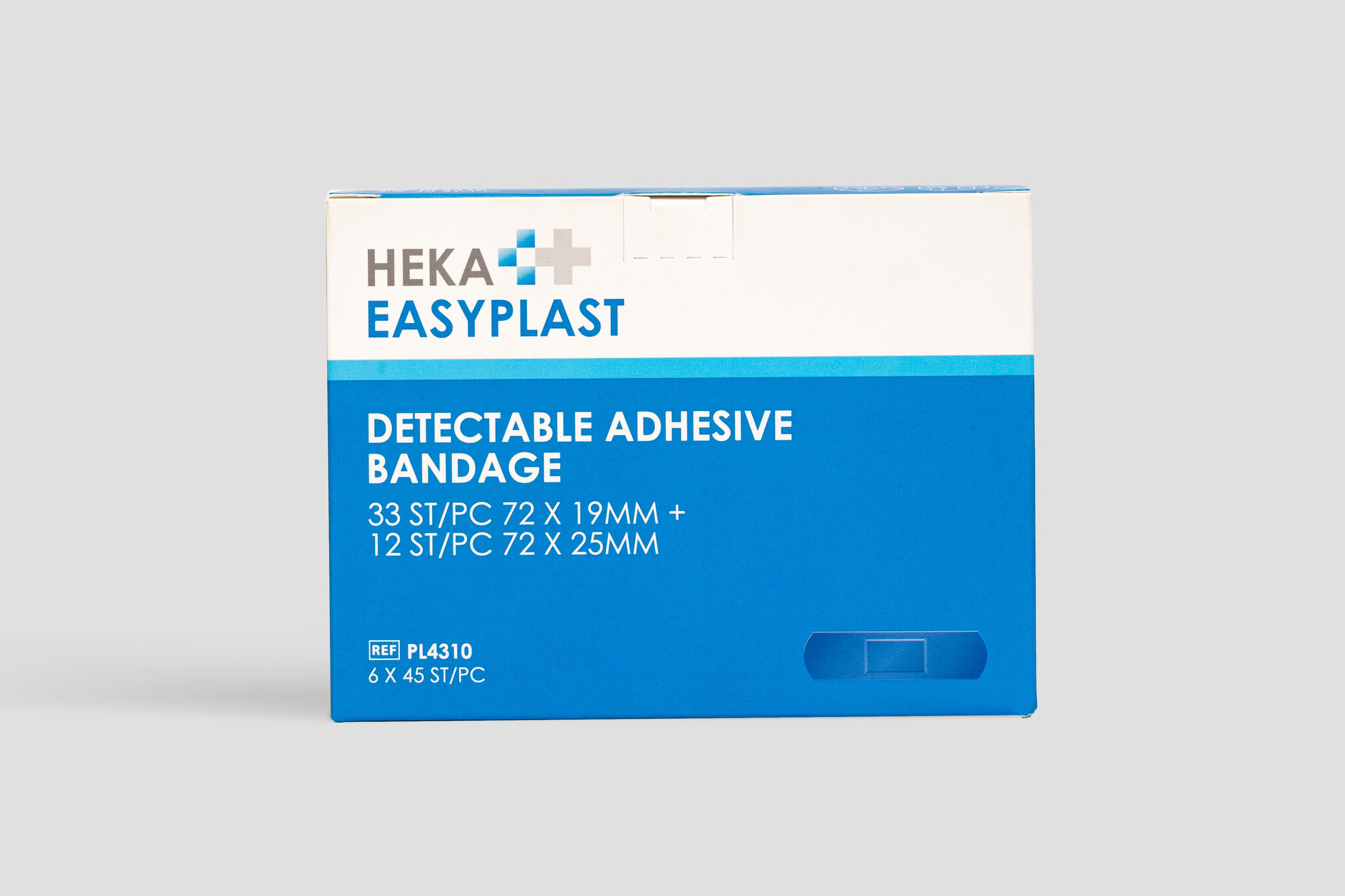 HEKA Easyplast navulling detectable (6x45 stuks)