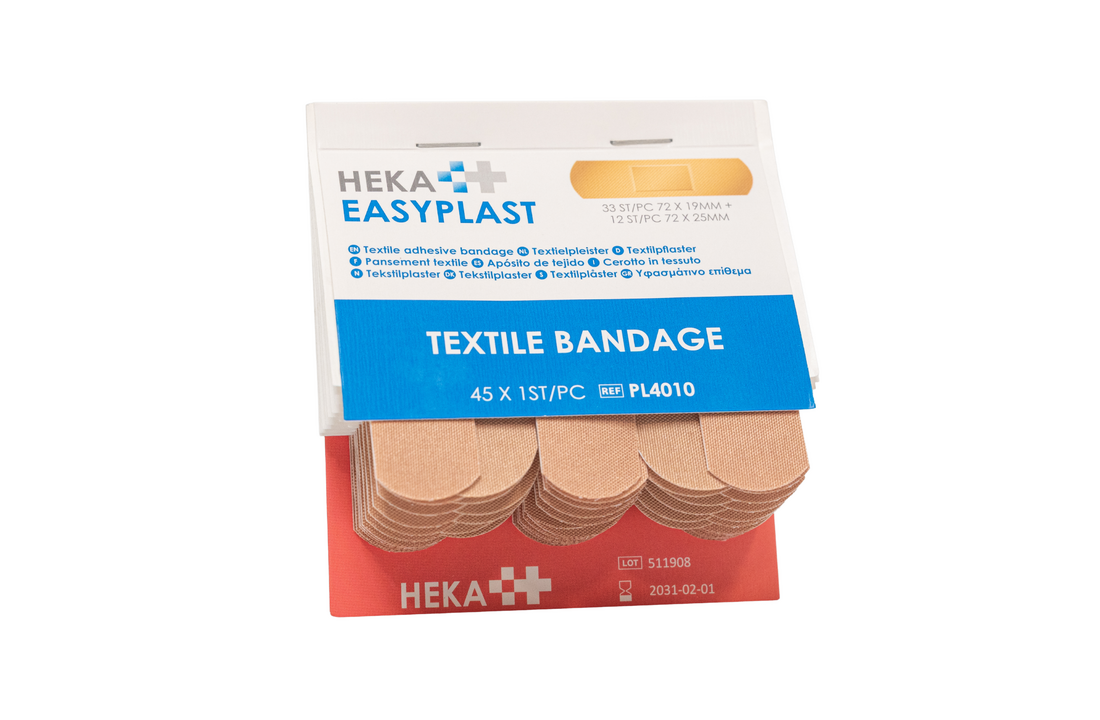 HEKA Easyplast navulling textiel (6x45 stuks)