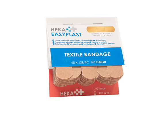 HEKA Easyplast navulling textiel (6x45 stuks)