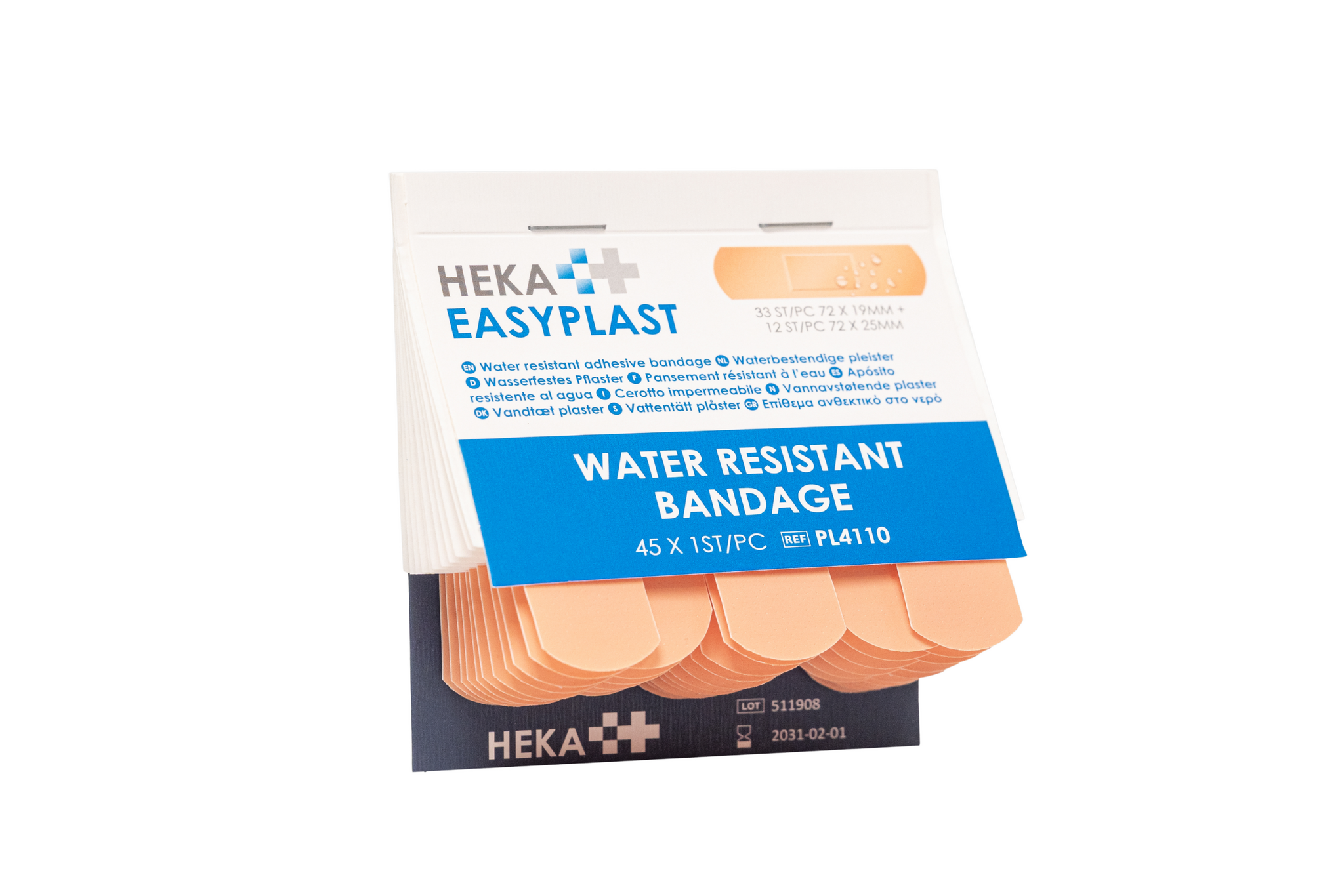 HEKA Easyplast navulling waterbestendig (6x45 stuks)