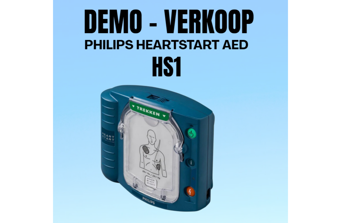 Philips Heartstart HS1 - inkl. Safeset + Tas - Copy