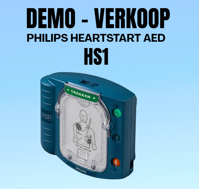 Philips Heartstart HS1 - inkl. Safeset + Tas - Copy