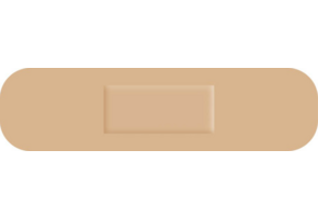 Protectaplast Universal huidskleurige PE pleisters 19 x 72 mm (100 stuks)