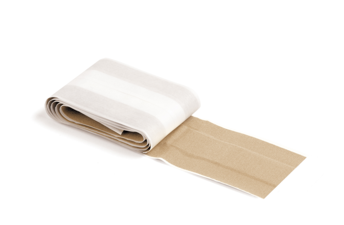Protectaplast Elastic huidskleurige pleister 1 m x 6 cm op rol