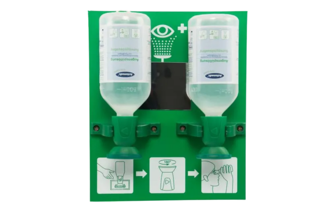 Actiomedic oogspoelstation double (incl. 2 x 500ml)