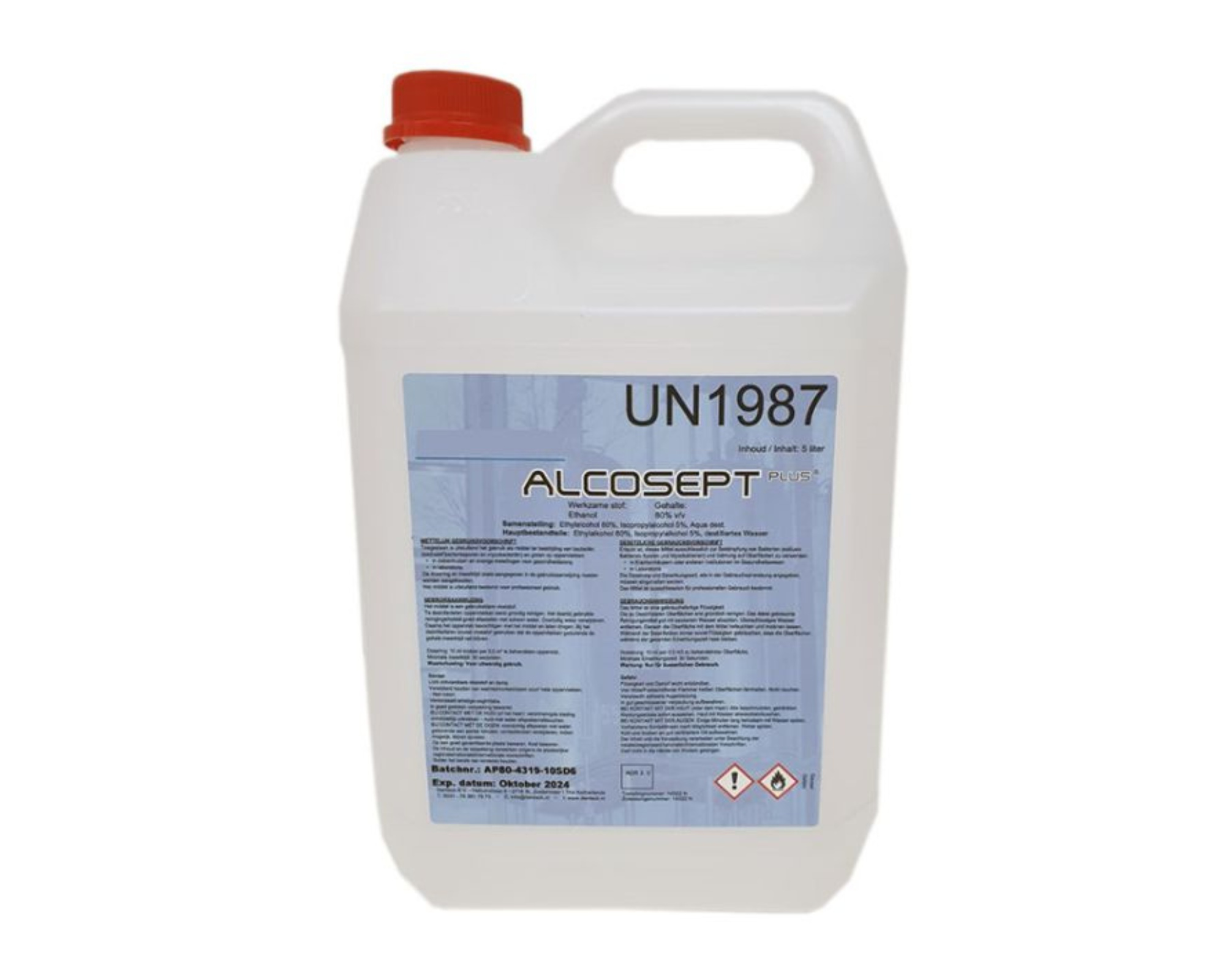 Alcosept (Oberfläche) Kanister 5000 ml