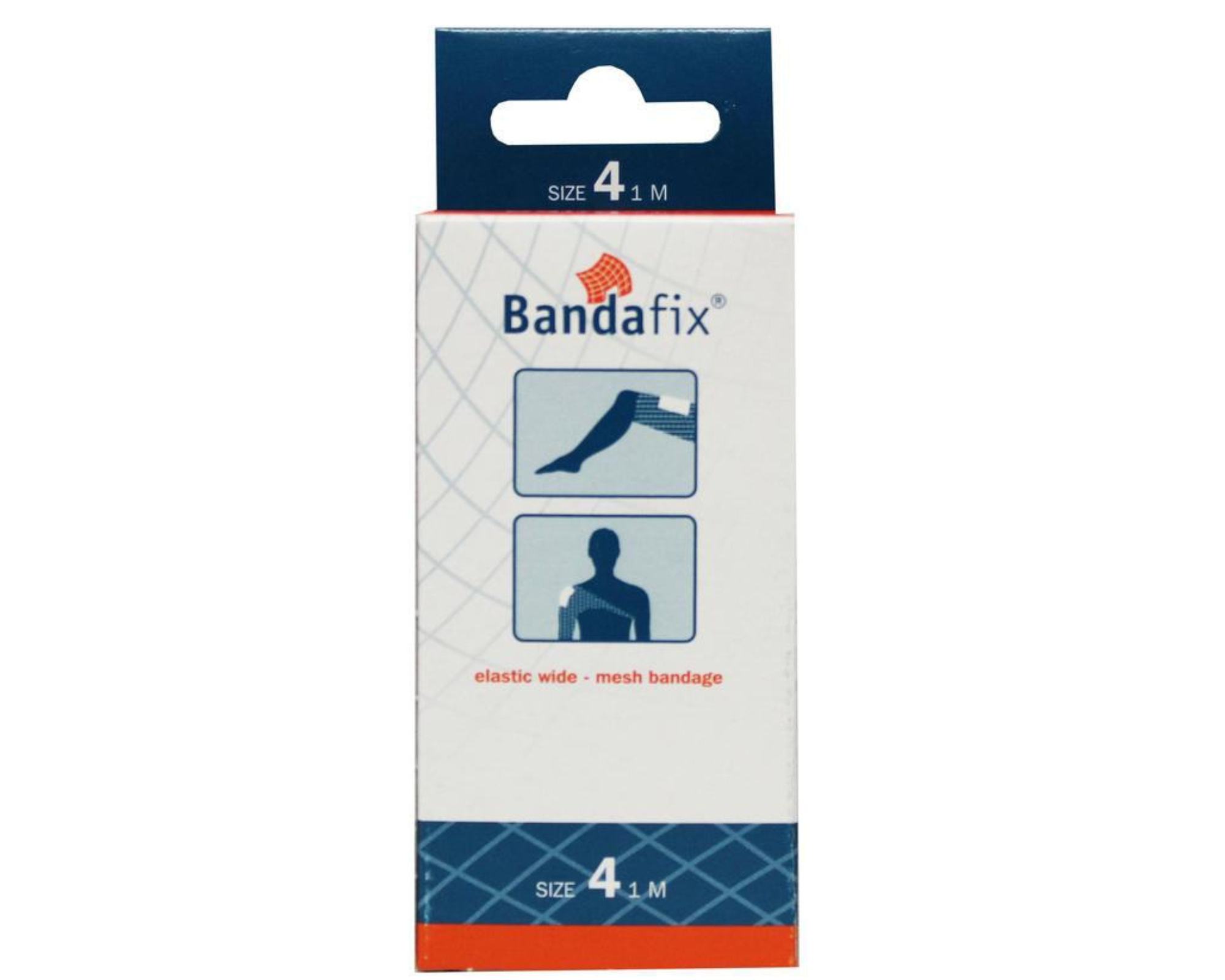 Bandafix Netzschlauchverband Baumwolle Nr. 4 - Schachtel 1 m
