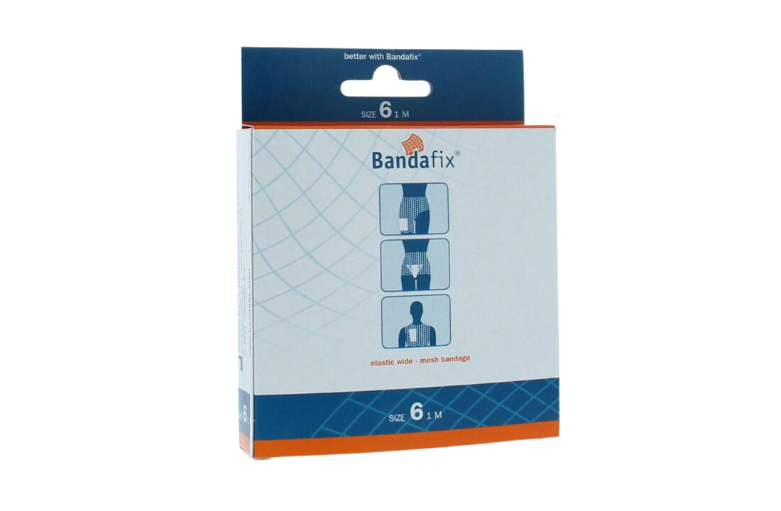 Bandafix Netzschlauchverband Baumwolle Nr. 6 - Schachtel 1 m