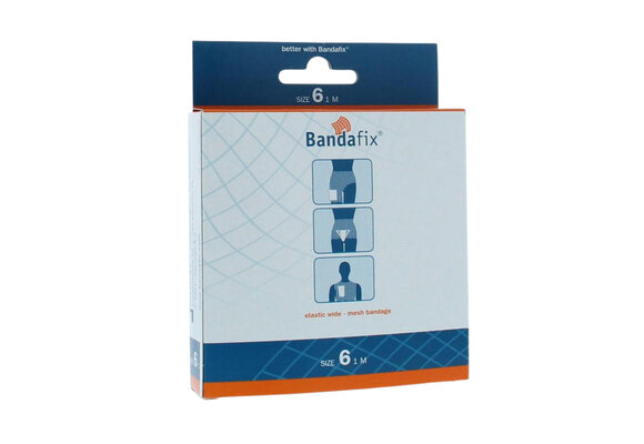 Bandafix Netzschlauchverband Baumwolle Nr. 6 - Schachtel 1 m