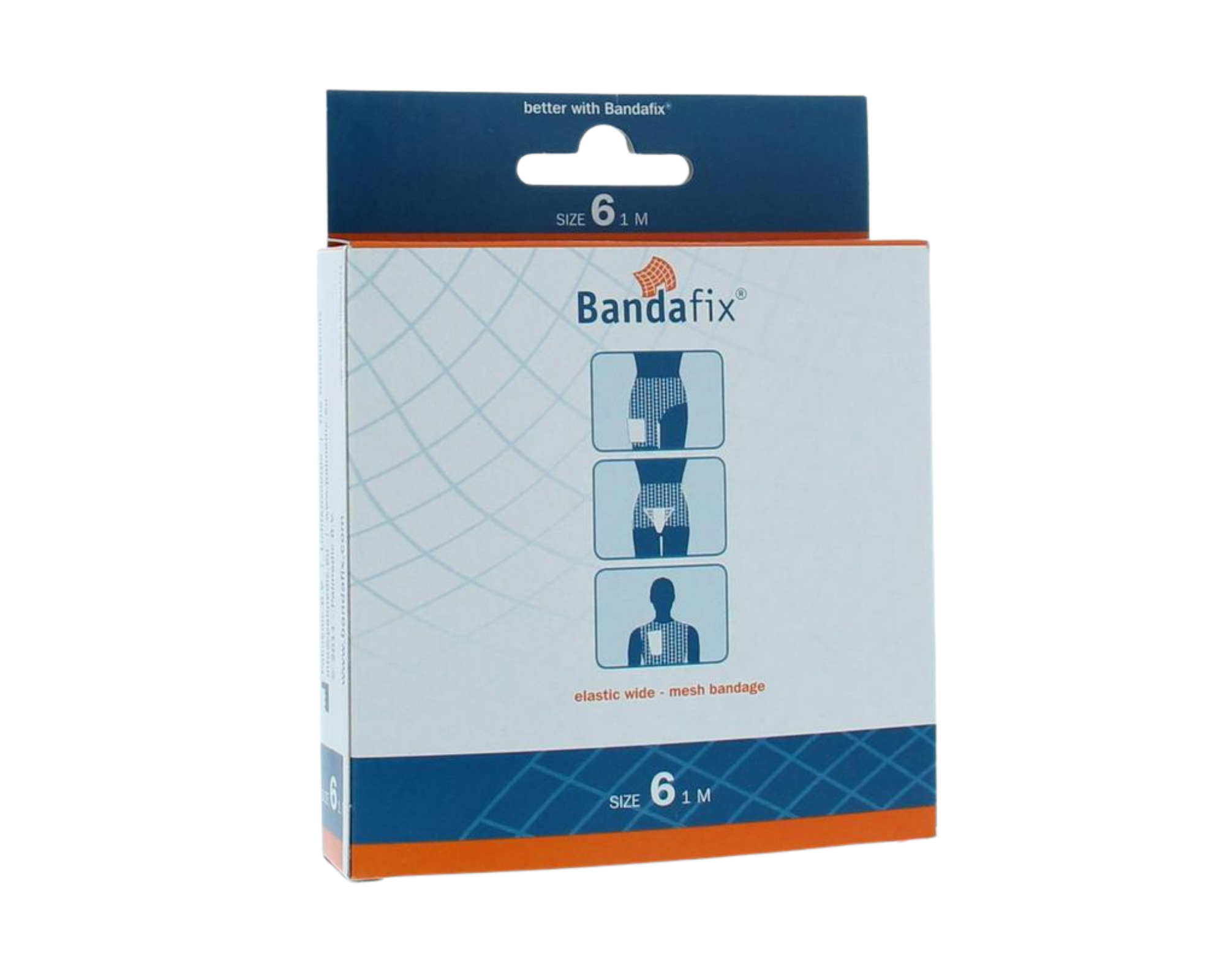 Bandafix Netzschlauchverband Baumwolle Nr. 6 - Schachtel 1 m