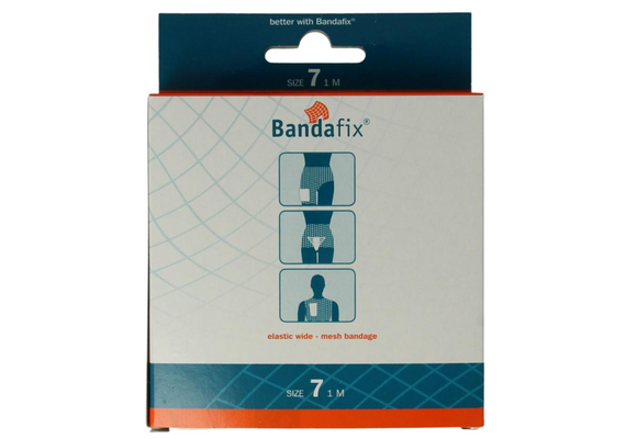 Bandafix Netzschlauchverband Baumwolle Nr. 7 - Schachtel 1 m