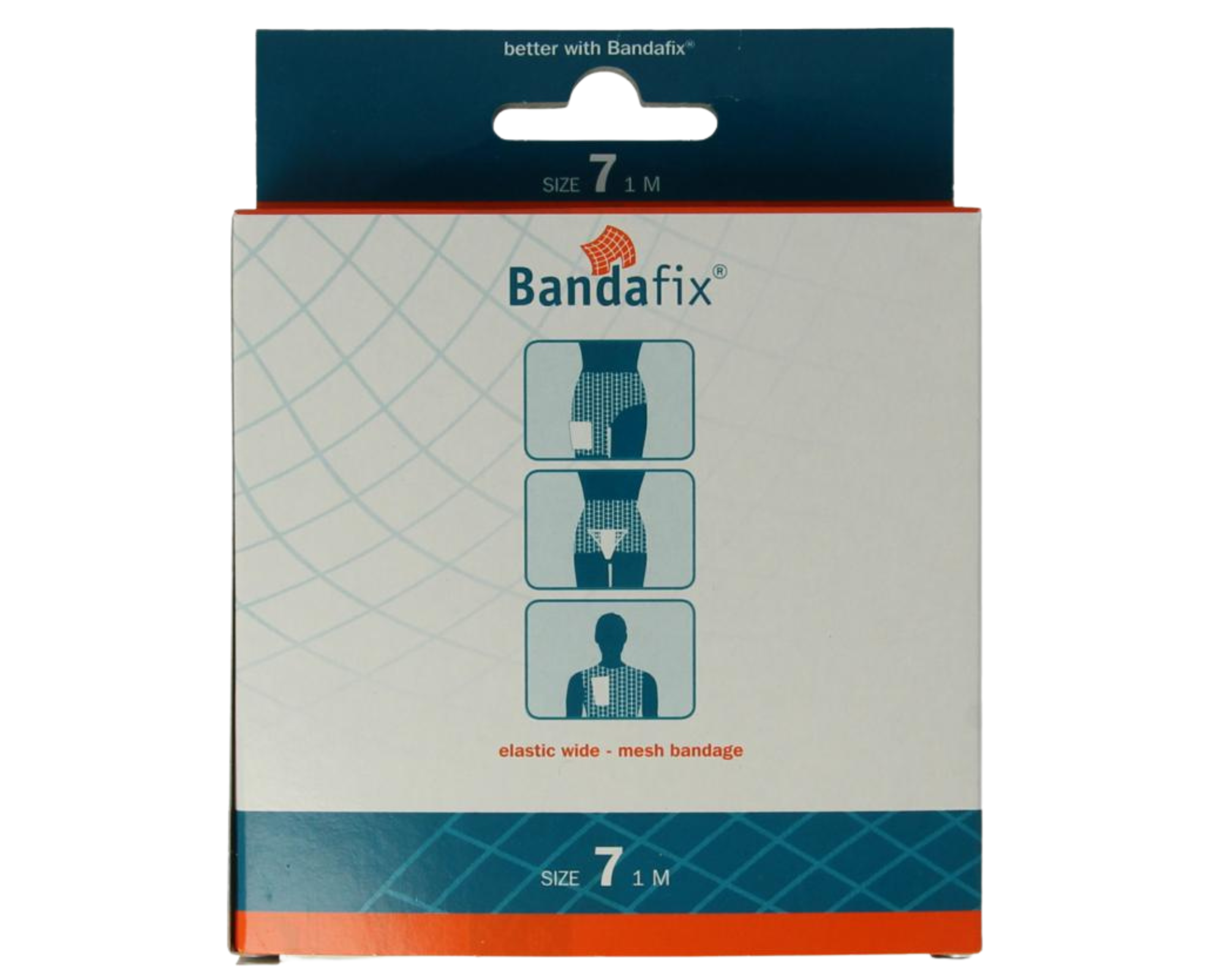 Bandafix Netverband katoen nr 7 - 100 cm