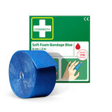 Cederroth Soft Foam Bandage Blauw - 6 cm x 2 m (1 box)