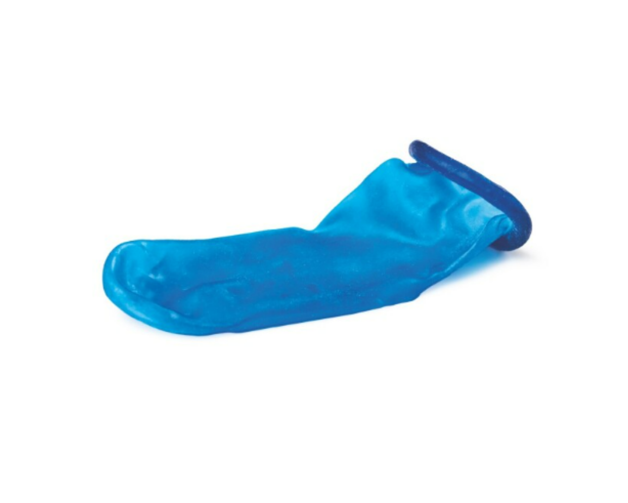 Untersuchungsfingerling- blau medium