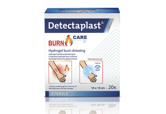 Detectaplast Burn Gel Dressing 10x10cm (20 stuks)