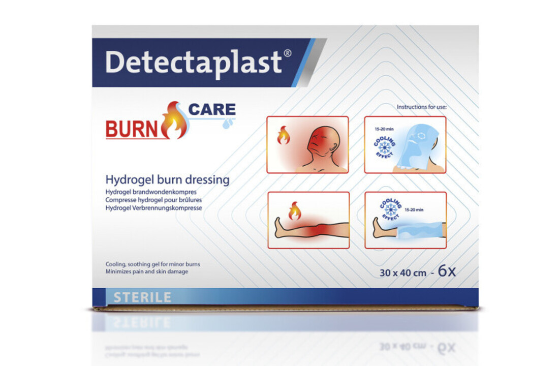 urn Care Hydrogel Verbrennungskompresse (2 stück)