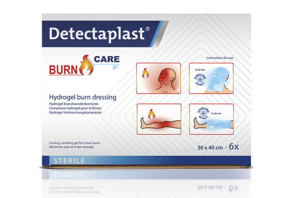 Detectaplast Burn Gel Dressing 30x40cm