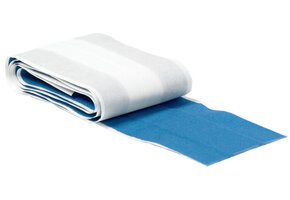 Detectaplast Universal blauwe PE pleister, waterbestendig, op rol, 6 cm x 1 m