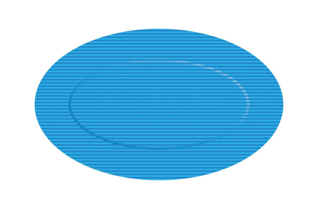 Detectaplast Premium blaues Hydrogel-Verbrennungspflaster 43x68 mm (10 Stück)