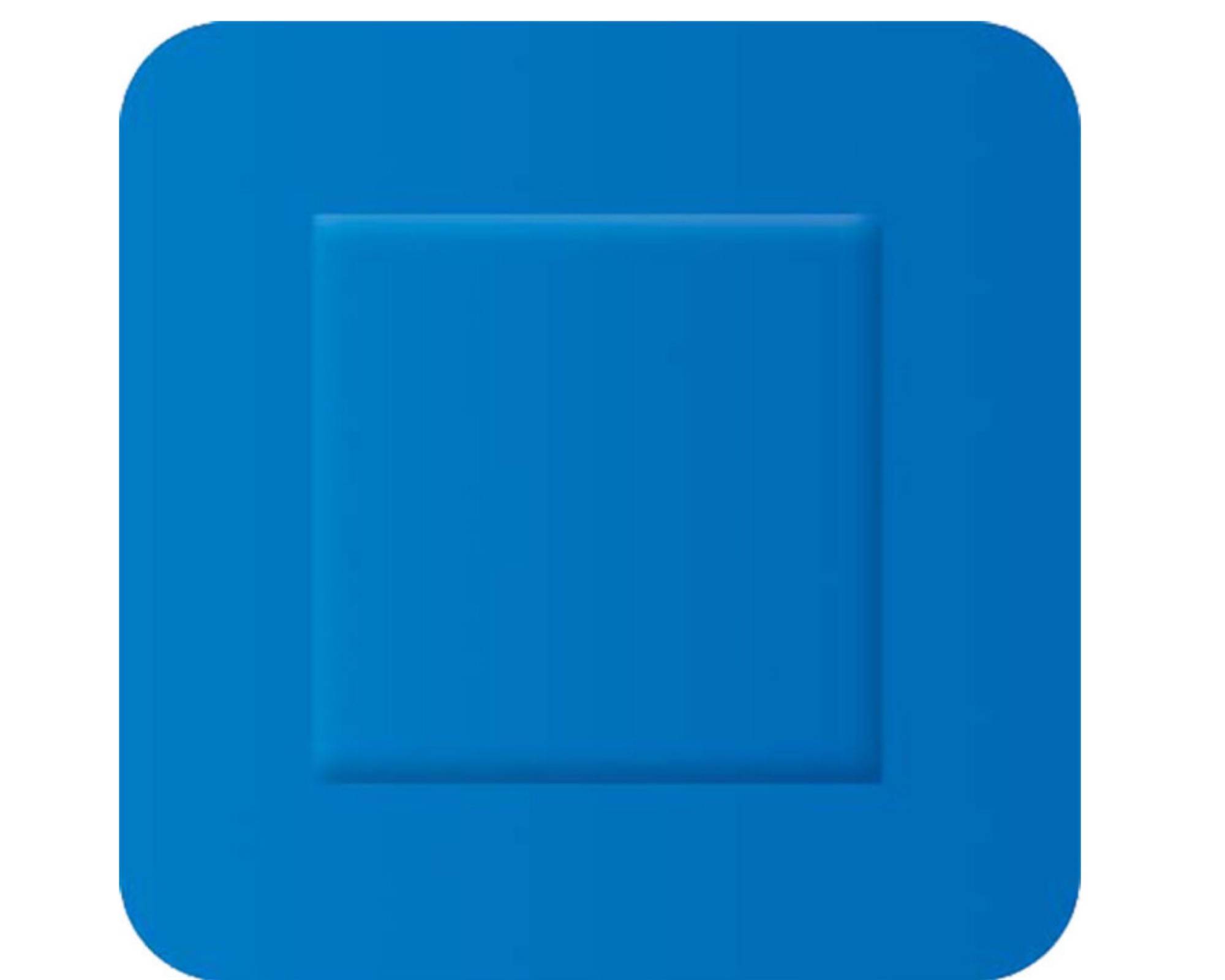 Detectaplast Universal blauwe PE pleisters, waterbestendig, 38 x 38 mm (100 stuks)